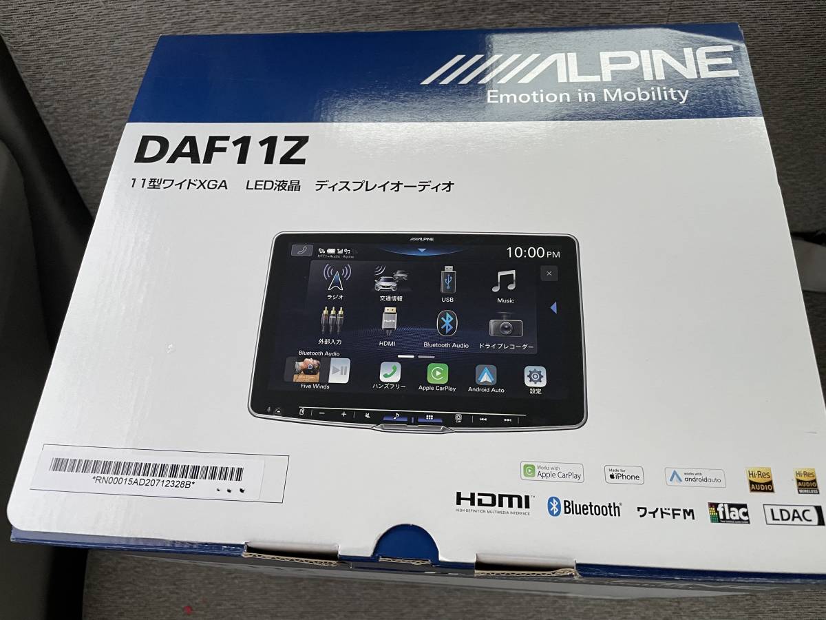 DAF11Z アルパイン ALPINE ディスプレイオーディオ | ディスプレイ 