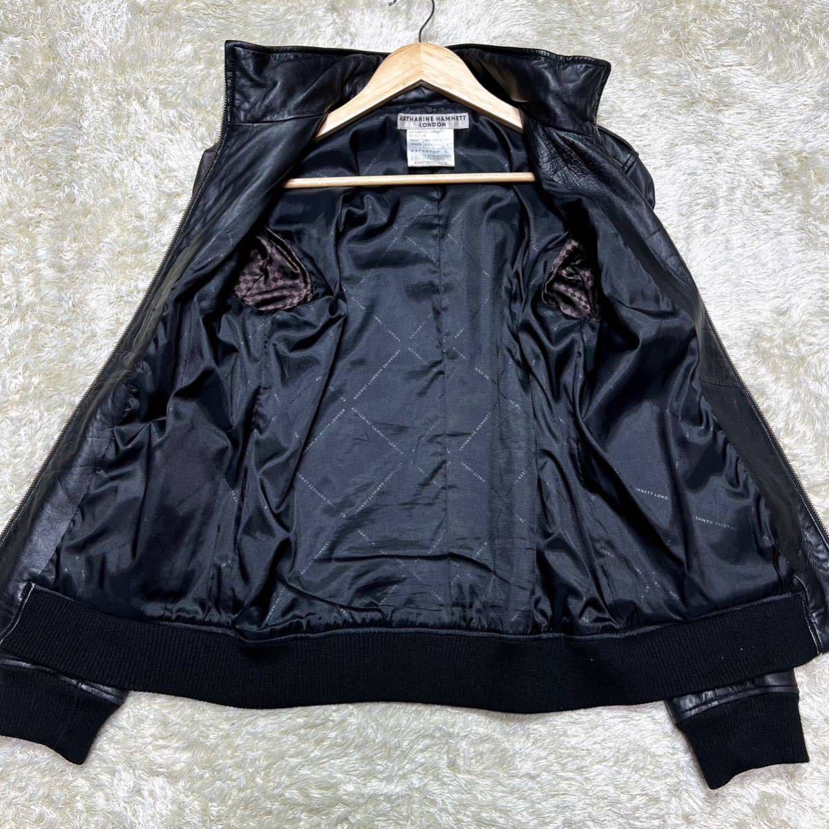 キャサリン・ハムネット【究極の一着】KATHARINE HAMNETT LONDON 革 