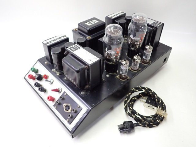 【部品取り】 自作真空管アンプ 管球式 ステレオパワーアンプ TANGO U-808/512/HT-2A3/PH-120/SOVTEK 2A3 2本搭載 ∵ 6854B-2 TANGO 管球式ステレオパワーアンプ 自作真空管アンプ MX-205&frasl;タムラ トランス電源 VT-25使用