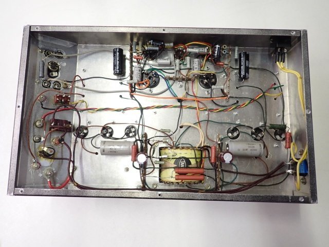 【部品取り】 自作真空管アンプ 管球式 ステレオパワーアンプ TANGO U-808/512/HT-2A3/PH-120/SOVTEK 2A3 2本搭載 ∵ 6854B-2 TANGO 管球式ステレオパワーアンプ 自作真空管アンプ MX-205&frasl;タムラ トランス電源 VT-25使用