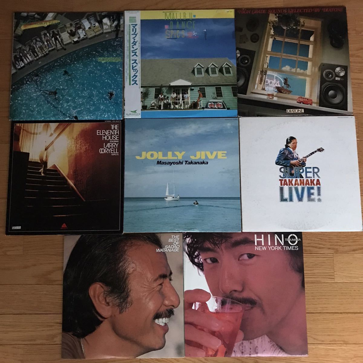 高中正義 ▽まとめ出品▽ 和洋ジャズ・フュージョン系 40枚 渡辺 ②