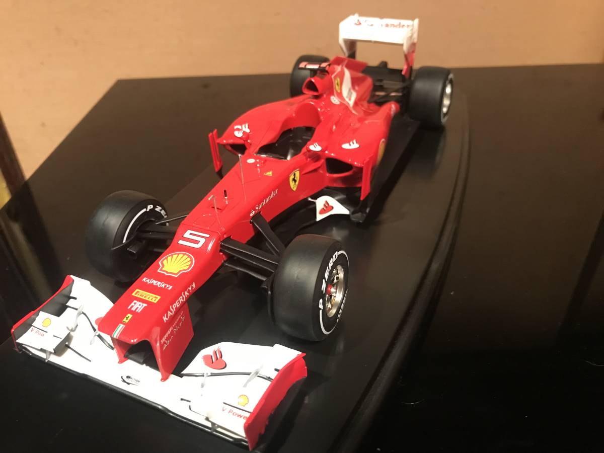 完成品 1/20 フジミ フェラーリ F2012 #5 マレーシアGP F2012 1⁄20