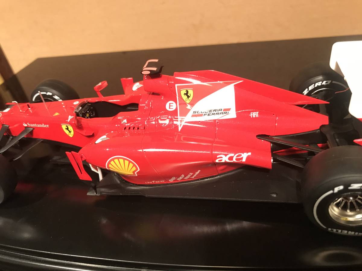 完成品 1/20 フジミ フェラーリ F2012 #5 マレーシアGP F2012 1⁄20