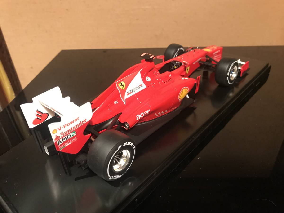 完成品 1/20 フジミ フェラーリ F2012 #5 マレーシアGP F2012 1⁄20