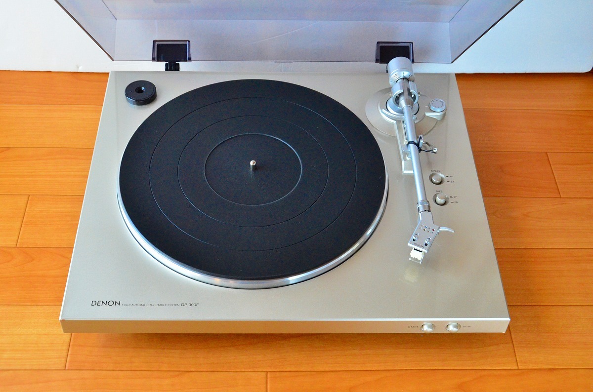 完全正常動作品 良品 デノン DENON DP-300F フルオート レコード