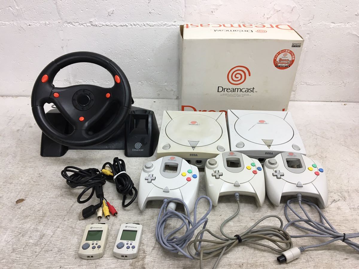 新作登場，最新作 x1121-04 SEGA Dreamcast 本体 コントローラー レーシングコートローラー 他 まとめてセット HKT-3000 HKT-7400 現状品(本体)｜売買されたオークション情報、yahooの商品情報をアーカイブ公開 - オークフ ドリームキャスト