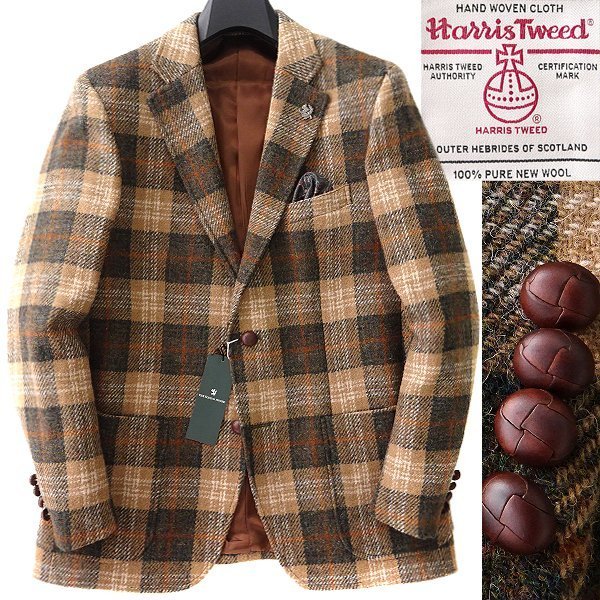 新作登場，得価 8.2万 スコッチハウス ハリスツイード ドーカスタータン ジャケット M ベージュ J53174 THE SCOTCH HOUSE ブレザー 秋冬 メンズ(Mサイズ)｜売買されたオークション情報、yahooの商品情報をアーカイブ Mサイズ