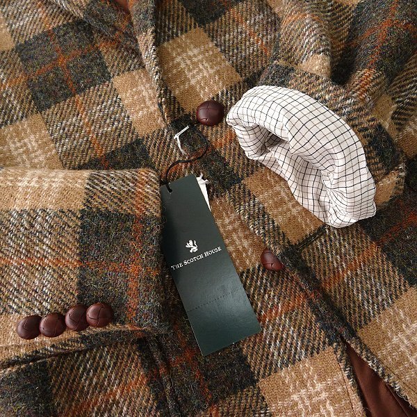 ハリスツイード Yahoo!オークション - 新品 8.2万 スコッチハウス ドー TWEED HARRIS Harris パッチワーク HUNTING（ハリスツイード PATCHWORK タータンチェック 手織り セール情報