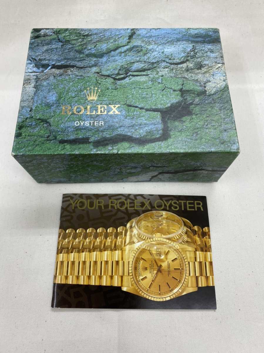 ROLEX ロレックス 紙空箱・冊子のみ 68274 ※汚れあり ご覧いただき