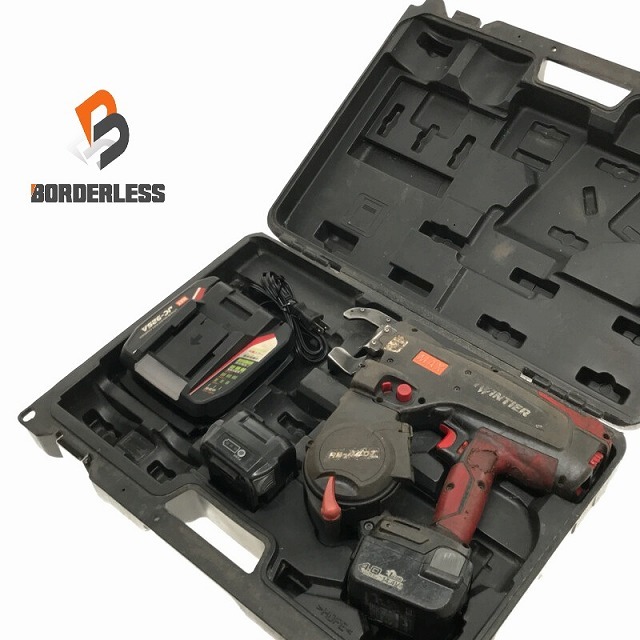  品 MAX マックス 14.4V 鉄筋結束機 ツインタイア RB-440T-B2C/1440A バッテリー2個 4.0Ah 充電器 ケース ツインタイヤ 61019(鉄筋カッター)｜売買されたオークション情報、yahooの商品情報をアーカイブ公 鉄工用