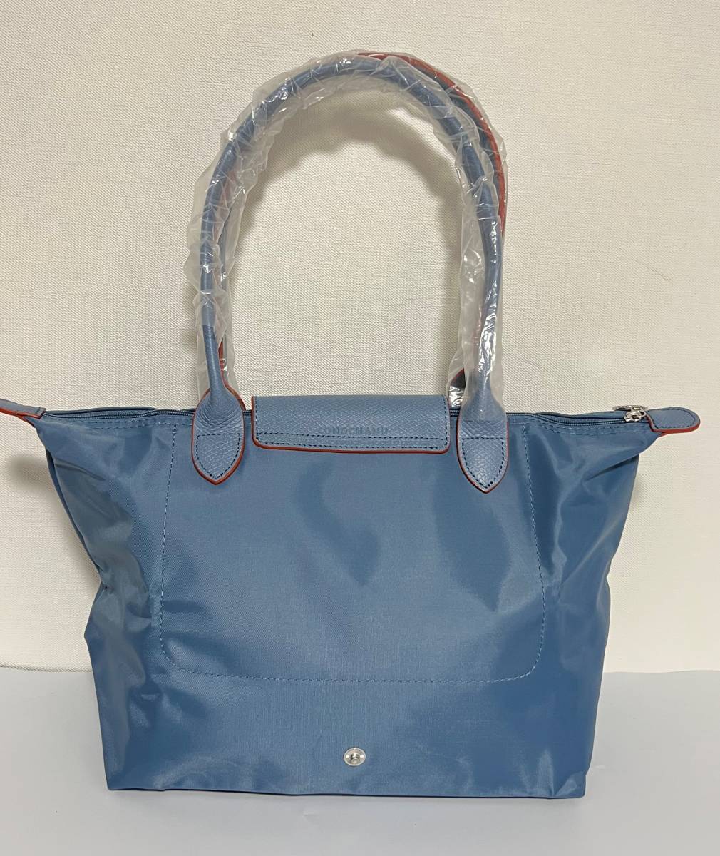 ロンシャン ハンドバッグ ヘイズブルー Mサイズ レディース トート  