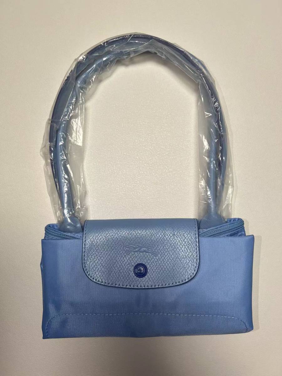 ロンシャン ハンドバッグ ヘイズブルー Mサイズ レディース トート  