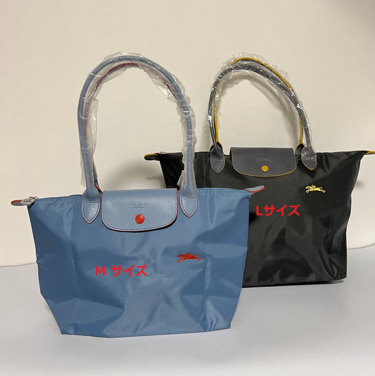 ロンシャン ハンドバッグ ヘイズブルー Mサイズ レディース トート  