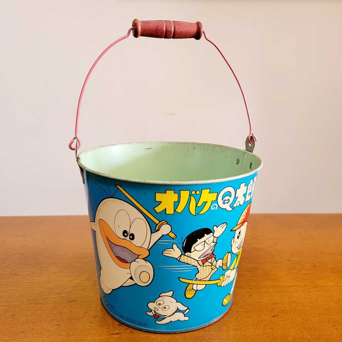 タカトクトイズ オバケのQ太郎 1号 ブリキバケツ 当時物 【公式通販】
