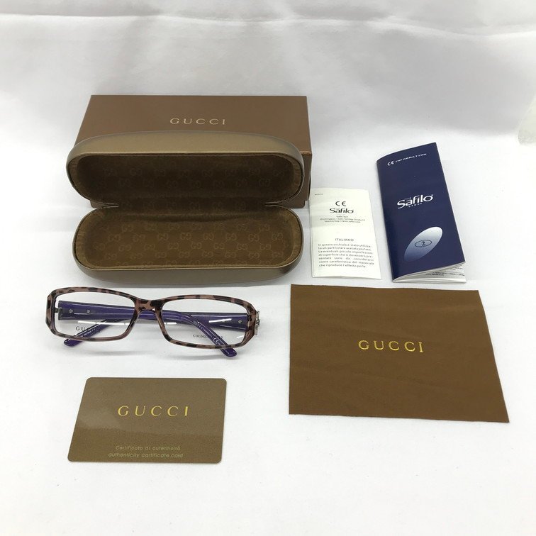 超激得，100%新品】 【AKAQ2013】GUCCI グッチ 眼鏡 GG3095 箱・付属品つき