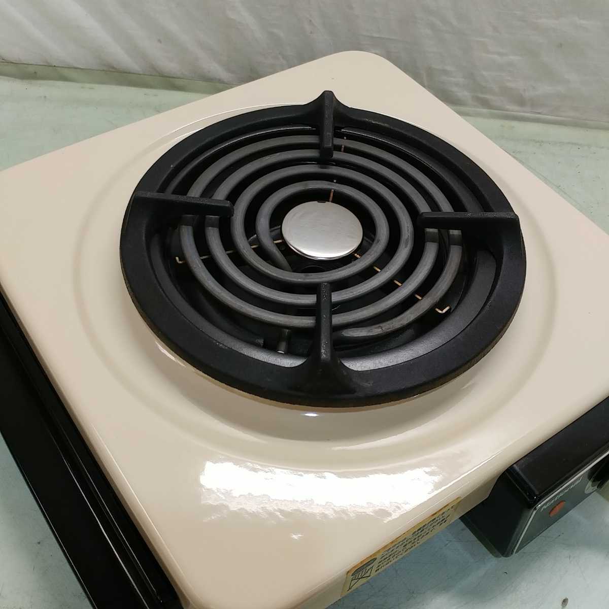 ナショナル 電気コンロ ▫️ナショナル電気コンロ☆昭和レトロ▫️ NK