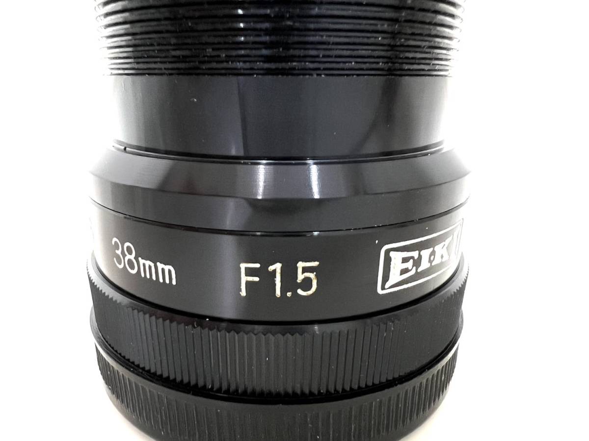 【希少品】EIKI SUPER-16 38mm F1.5 PROJECTION LENS FOR 16m/m 16mm 16ミリ プロジェクションレンズ 元箱 レトロ 現状品 16mm for – lens ELF&frasl;EIKI PROJECTORS