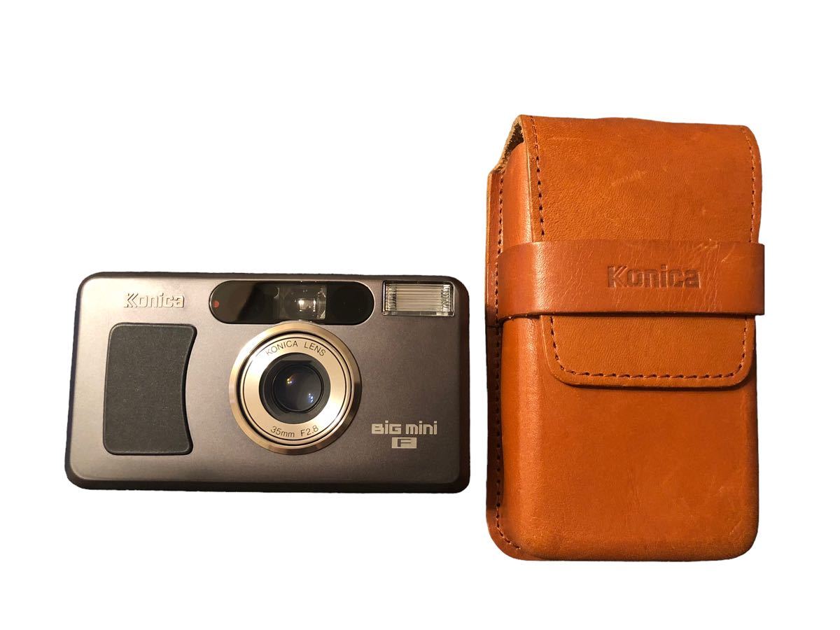 [美品 ケース付き] コニカ konica BIG mini F‼️プレミアム‼️ 美品 ケース付き] コニカ konica BIG mini F‼️プレミアム‼️ 美品