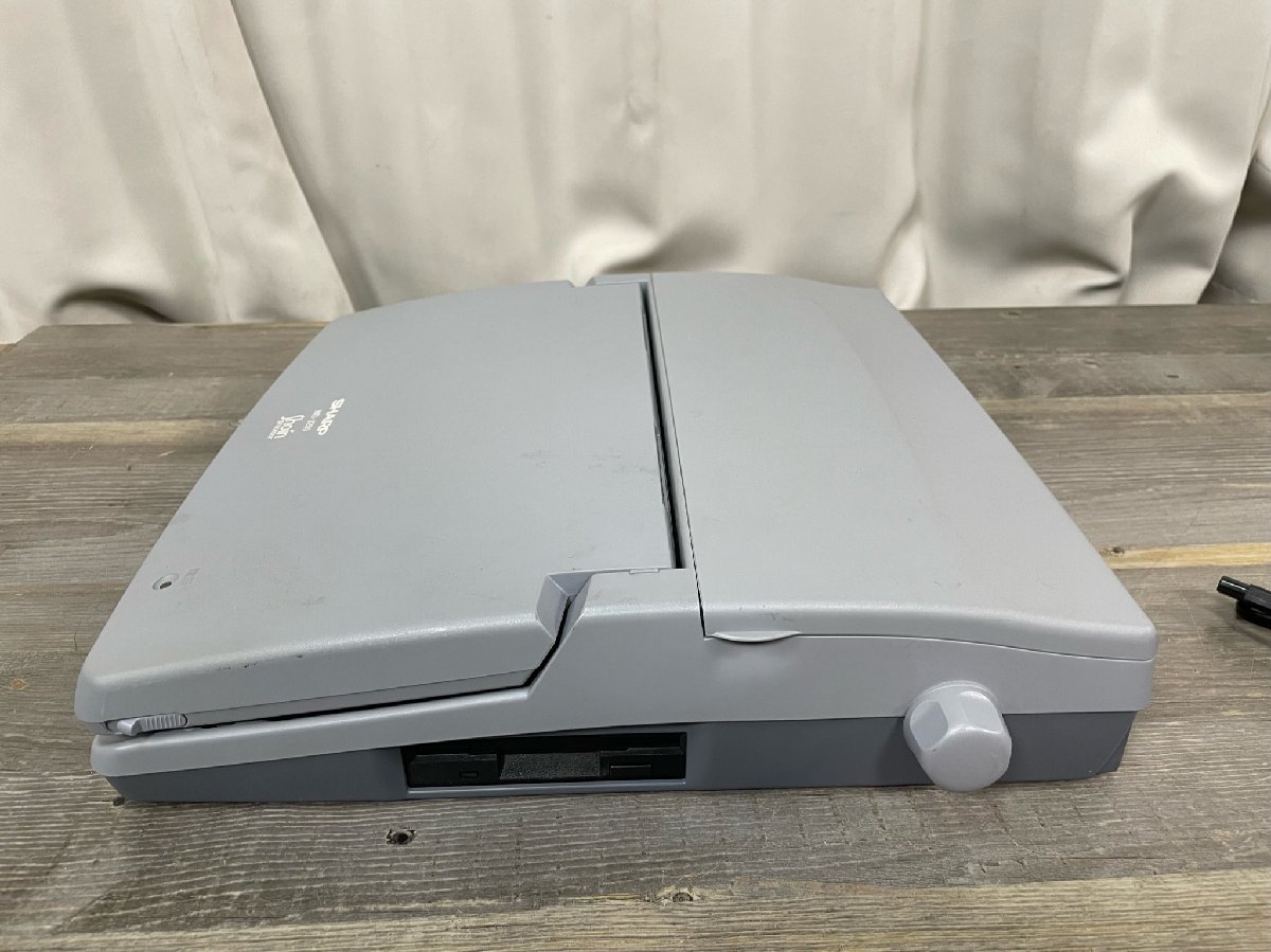 5890 SHARP 書院 ワードプロWD-J200 キー操作及び印刷確認 現状品 整備