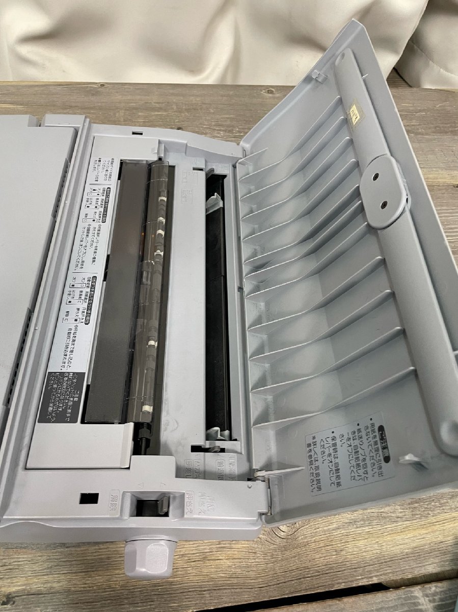 5890 SHARP 書院 ワードプロWD-J200 キー操作及び印刷確認 現状品 整備