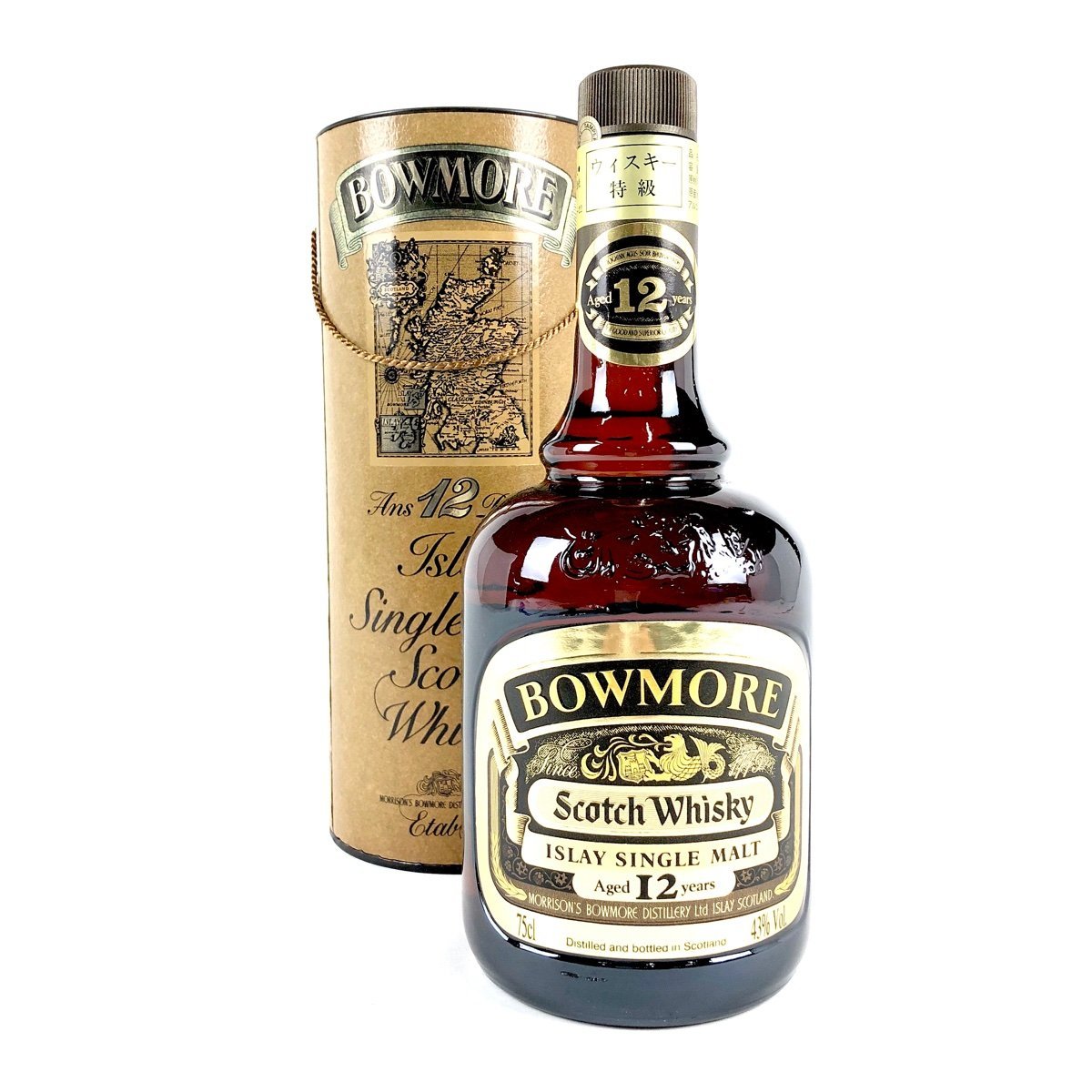 BOWMORE 12年 ダンピーボトルスコッチウイスキー 750ml ボウモア BOWMORE 12年 ダンピーボトル 750ml スコッチウイスキー