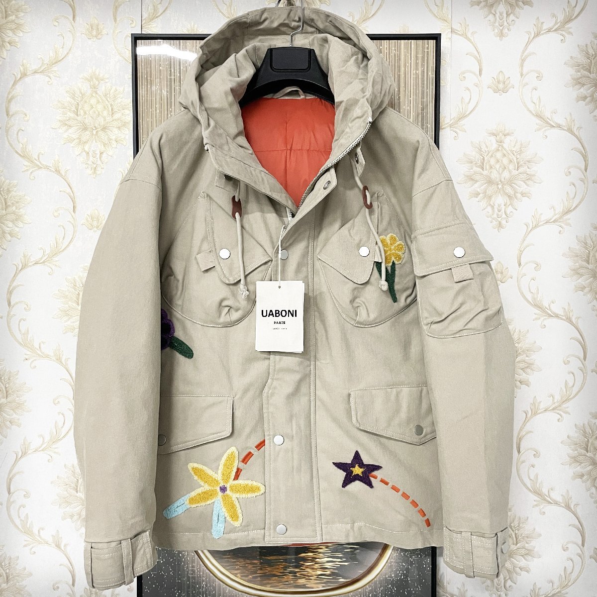 超人気EU製＆定価12万◇UABONI*Paris*-20℃極地防寒ダウンジャケット 