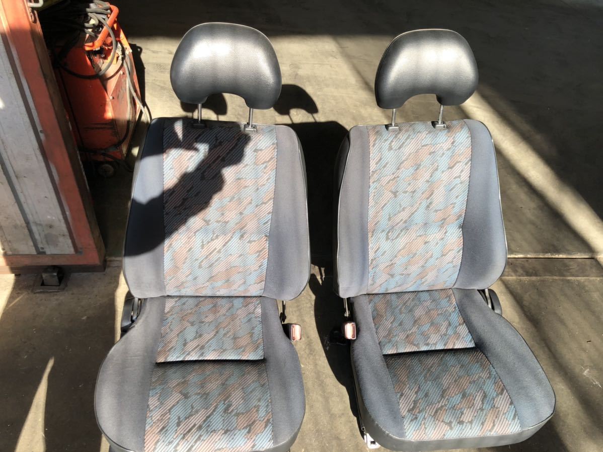 【驚きの破格値，新品】 パジェロミニ H56A フロントシート 運転席 助手席 左右 セット 純正 三菱(三菱用)｜売買されたオークション情報、yahooの商品情報をアーカイブ公開 - オークファン 三菱用