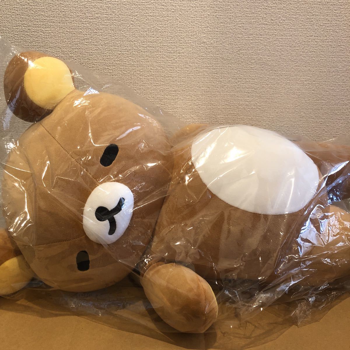 リラックマ ぬいぐるみ ふっくらよりそい抱きぐるみ 新品タグ付き