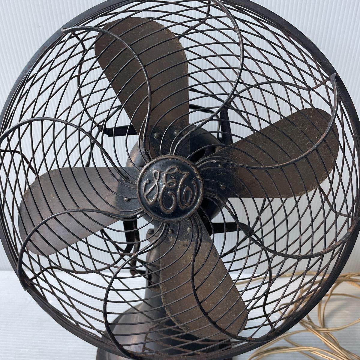 SHIBAURA 芝浦 12Inch A.C. Electric Fan Model 扇風機 アンティーク