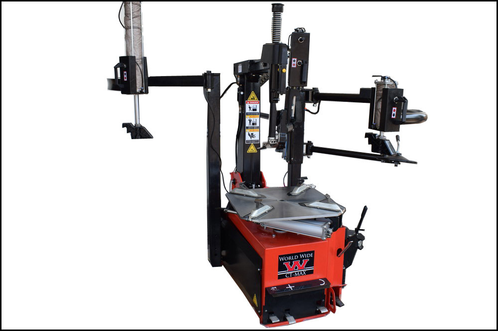 ■1円新品 1年保証 ワールドワイド製 レバーレスオートタイヤチェンジャーダブルアーム付 イタリア製パーツ28インチ対応 CTMAX ■_2