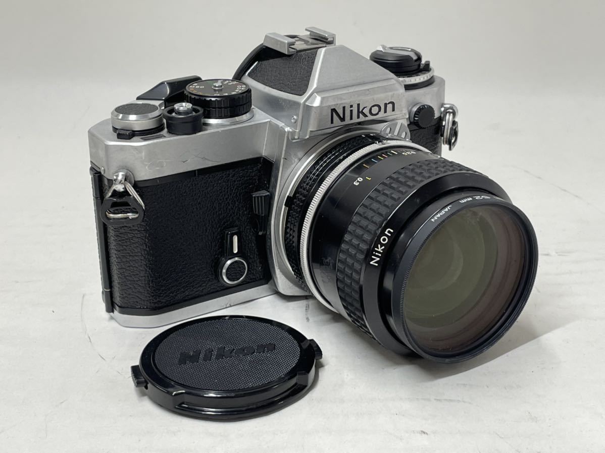 Nikon FE2 ボディ ニコン 一眼レフカメラ 35mm | シルバー FE