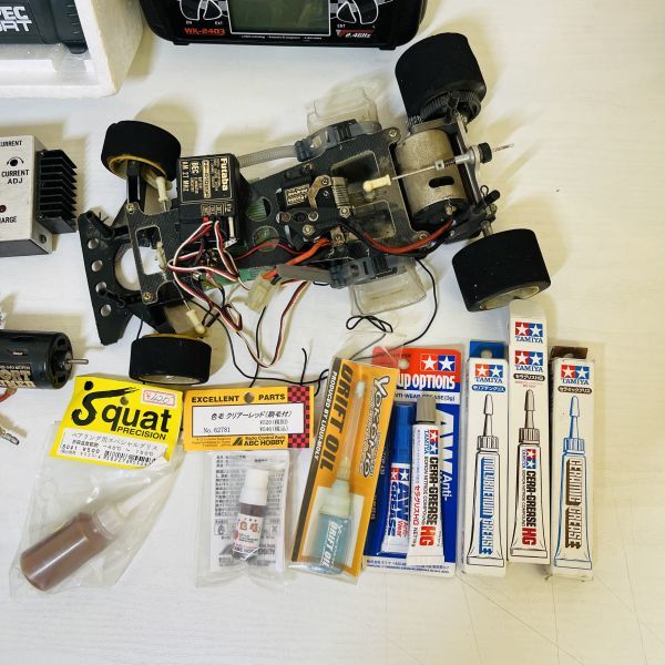 ●p5C【送120】1円～ジャンク RC パーツ、ボディまとめセット 1/10 タミヤ インプレッサ モーター プロポ 他 ラジコン