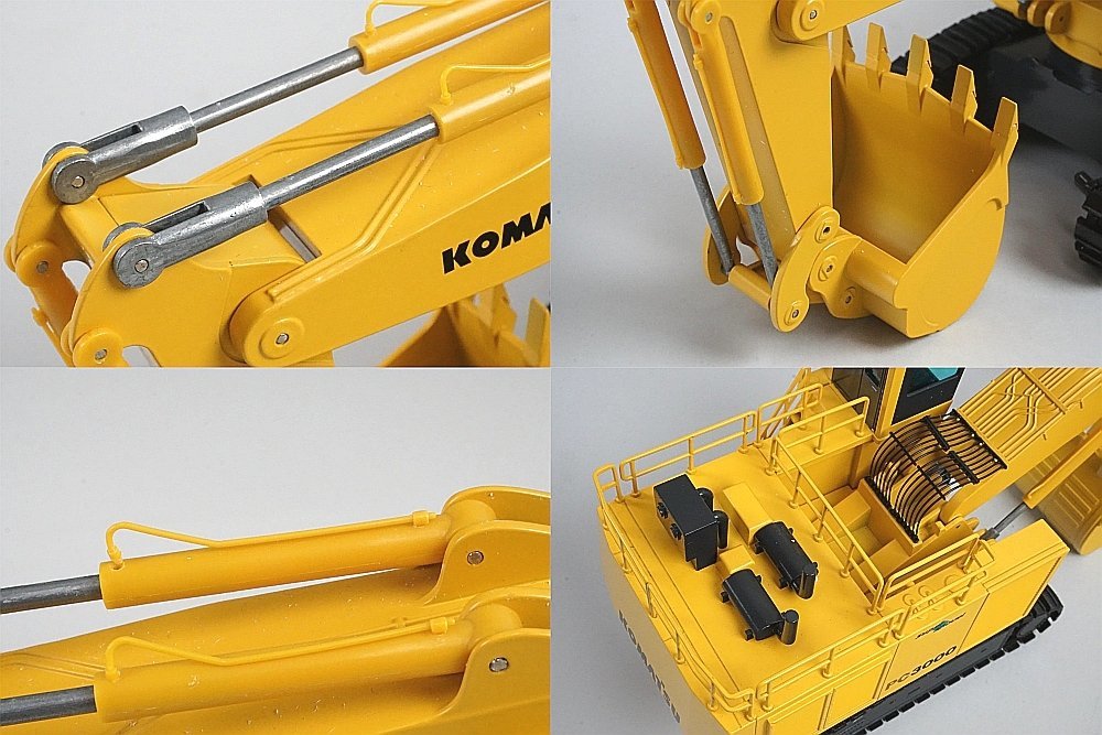 NZG 1⁄50 コマツ PC3000 スーパーショベル ⁄ミニカー，重機