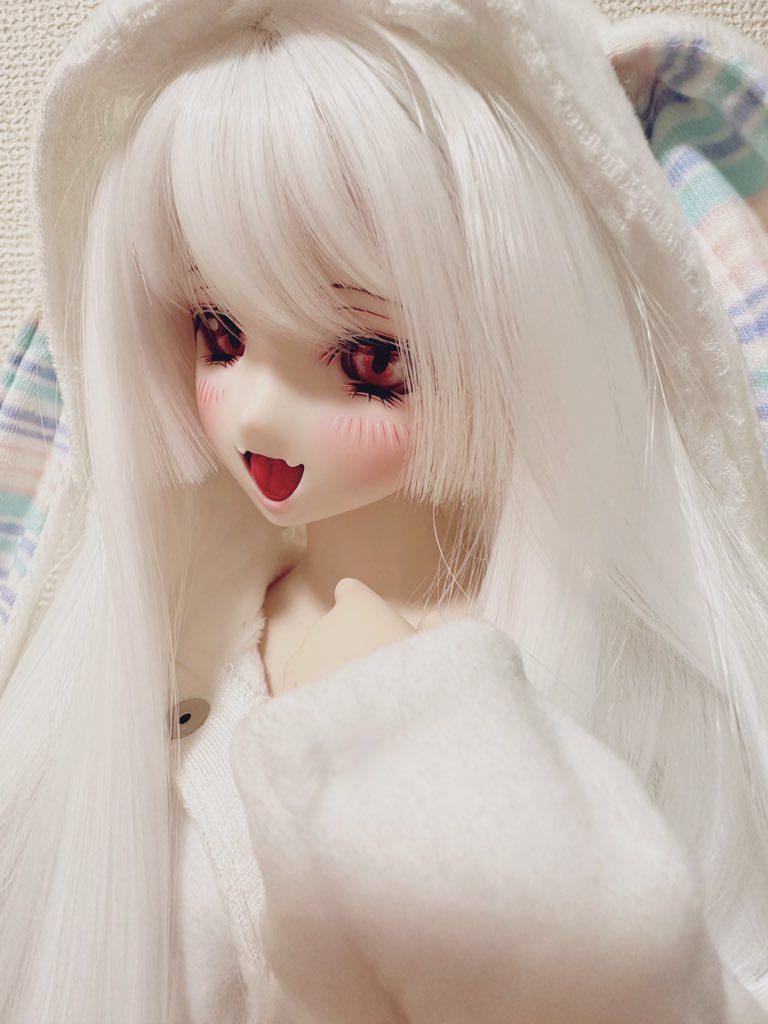 *くろまめ*DDH-09sw肌 ボークスカスタムヘッド パテ盛りあり おまけアイ