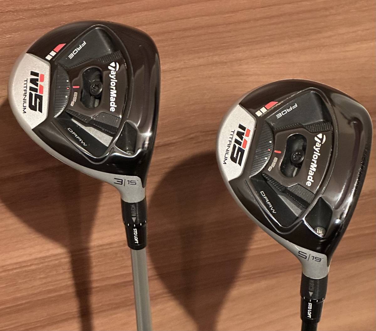 TaylorMade M5 フェアウェイウッド3W 5W 15° 19°