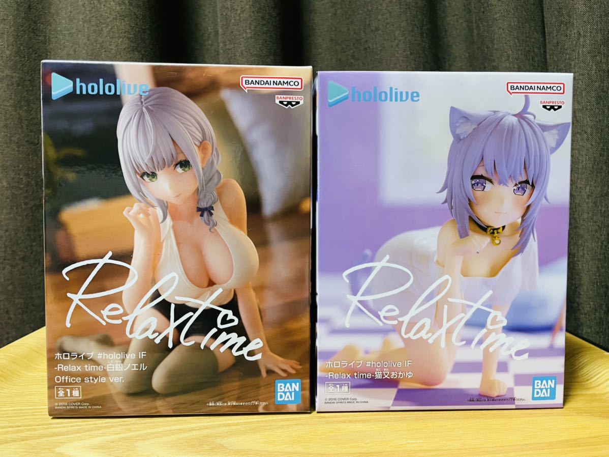ホロライブおかゆ＆ノエルフィギュア ホロライブ 白銀ノエル 1⁄7 予約終了猫又おかゆ GAMERS!!!!」Ver. are
