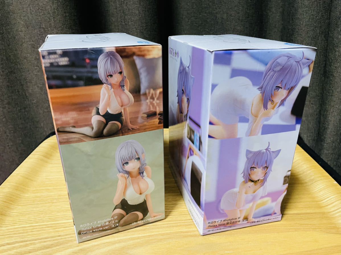 ホロライブおかゆ＆ノエルフィギュア ホロライブ 白銀ノエル 1⁄7 予約終了猫又おかゆ GAMERS!!!!」Ver. are