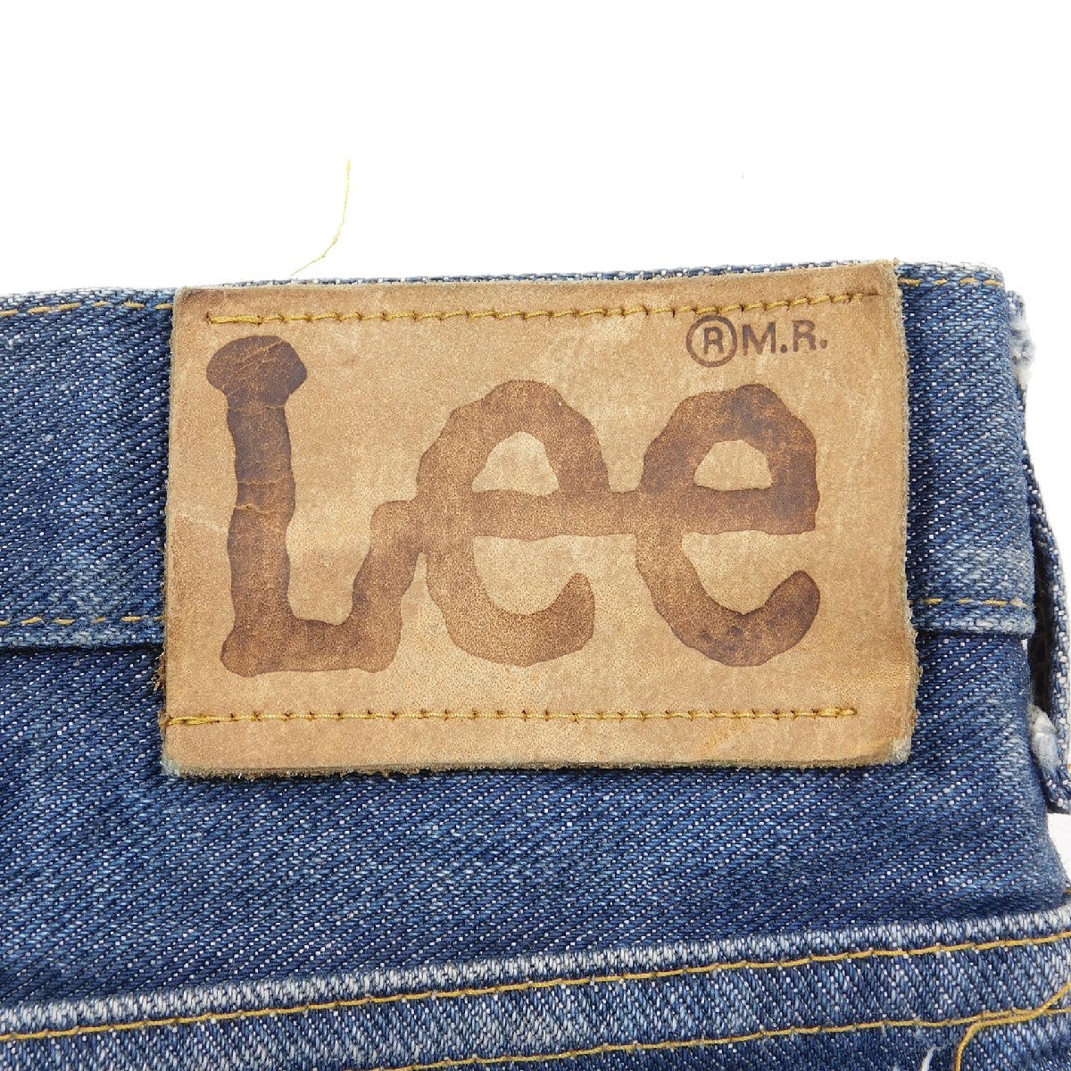 80's Lee リー 200 デニムパンツ #87873 ヴィンテージ ビンテージ アメカジ ジーンズ Lee 0 USA製 90s w32 フルカットジーンズ（ルーズストレート