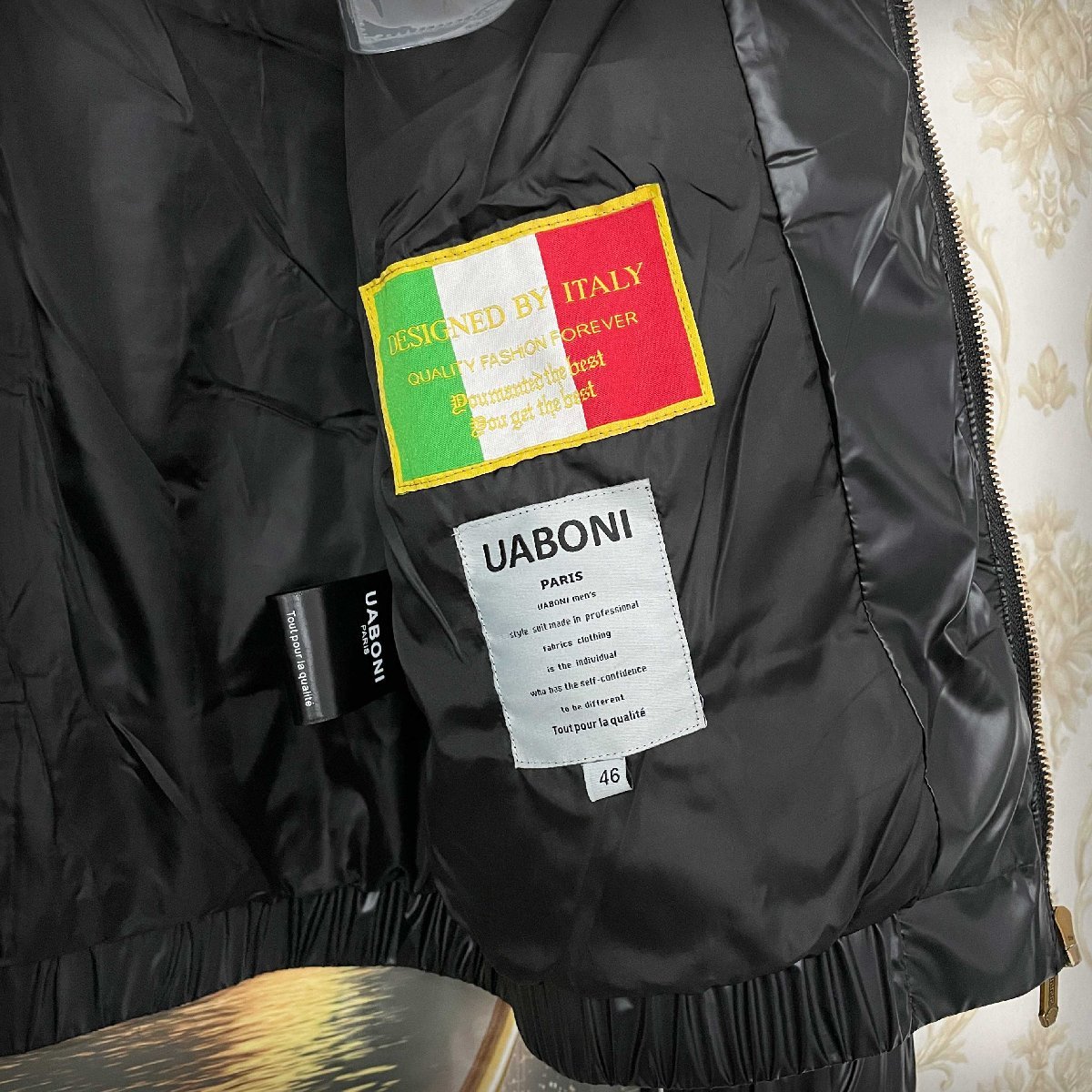 逸品EU製＆定価11万◇UABONI*Paris*ダウンジャケット*ユアボニ*パリ発 