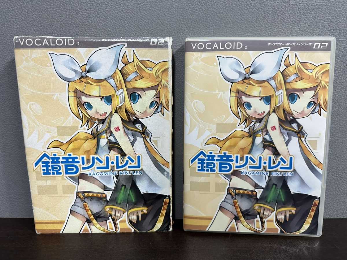 VOCALOID2 鏡音リンレン +アップデータディスク シリアルナンバーあり