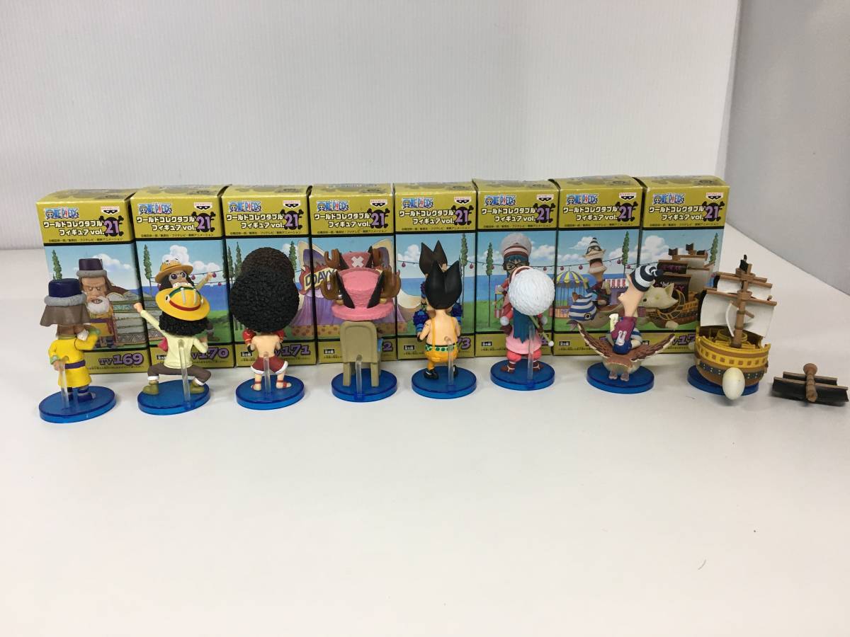 開封品】 ワンピース ワールドコレクタブルフィギュア vol.21 全8種  