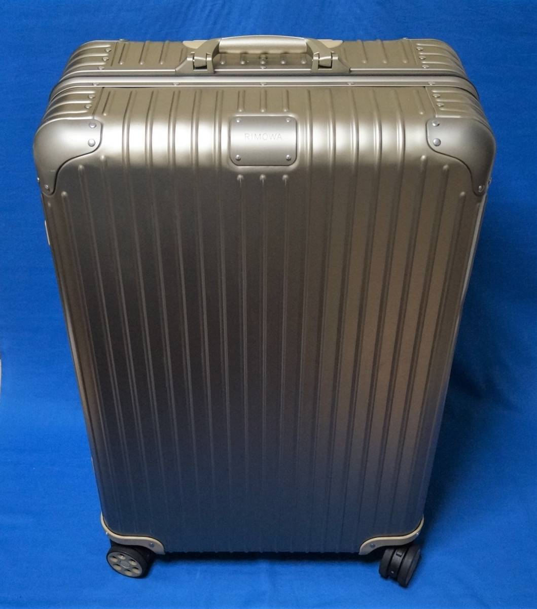 □超美品□RIMOWA Original CABIN Check-in L チタニウム | RIMOWA