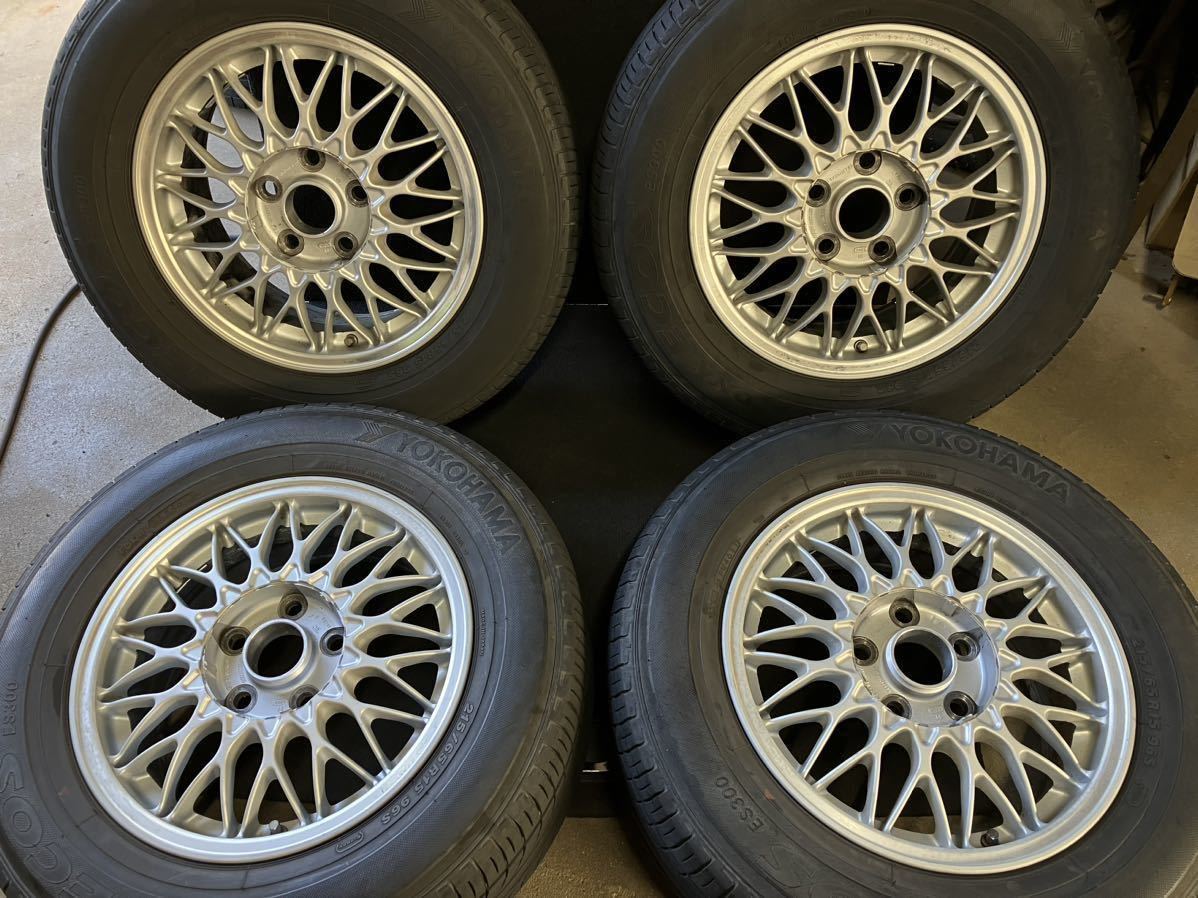 BBS RG100 R15 6.5J+50 5穴 PCD114.3 ハブ60 平座 トヨタ 純正 15