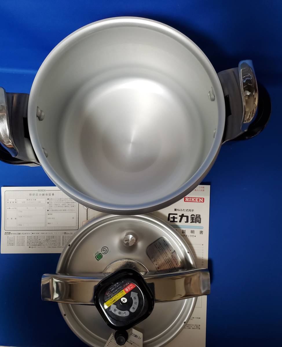 RIKEN 理研 圧力鍋 RNP-60 6.0L 一升炊き 未使用品 【公式通販】