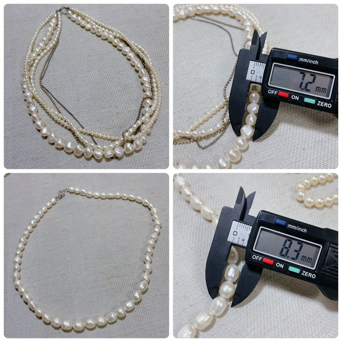 本真珠 本パール アクセサリー まとめ 約580g (0.58kg) ネックレス ブレスレット ブローチ バロック ケシ 淡水 グレー SILVER刻印含む 本真珠 アクセサリー ネックレス 在庫あり即納 (0.58 □SONY