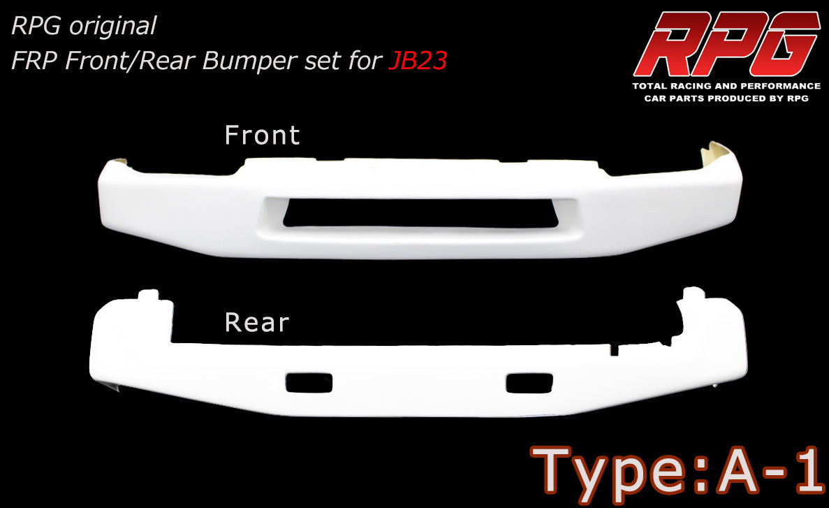 人気，新品 沖縄 離島への配送不可 ジムニー JB23 FRP フロント リア バンパーセット タイプ A-1(セット)｜売買されたオークション情報、yahooの商品情報をアーカイブ公開 - オークファン スズキ用