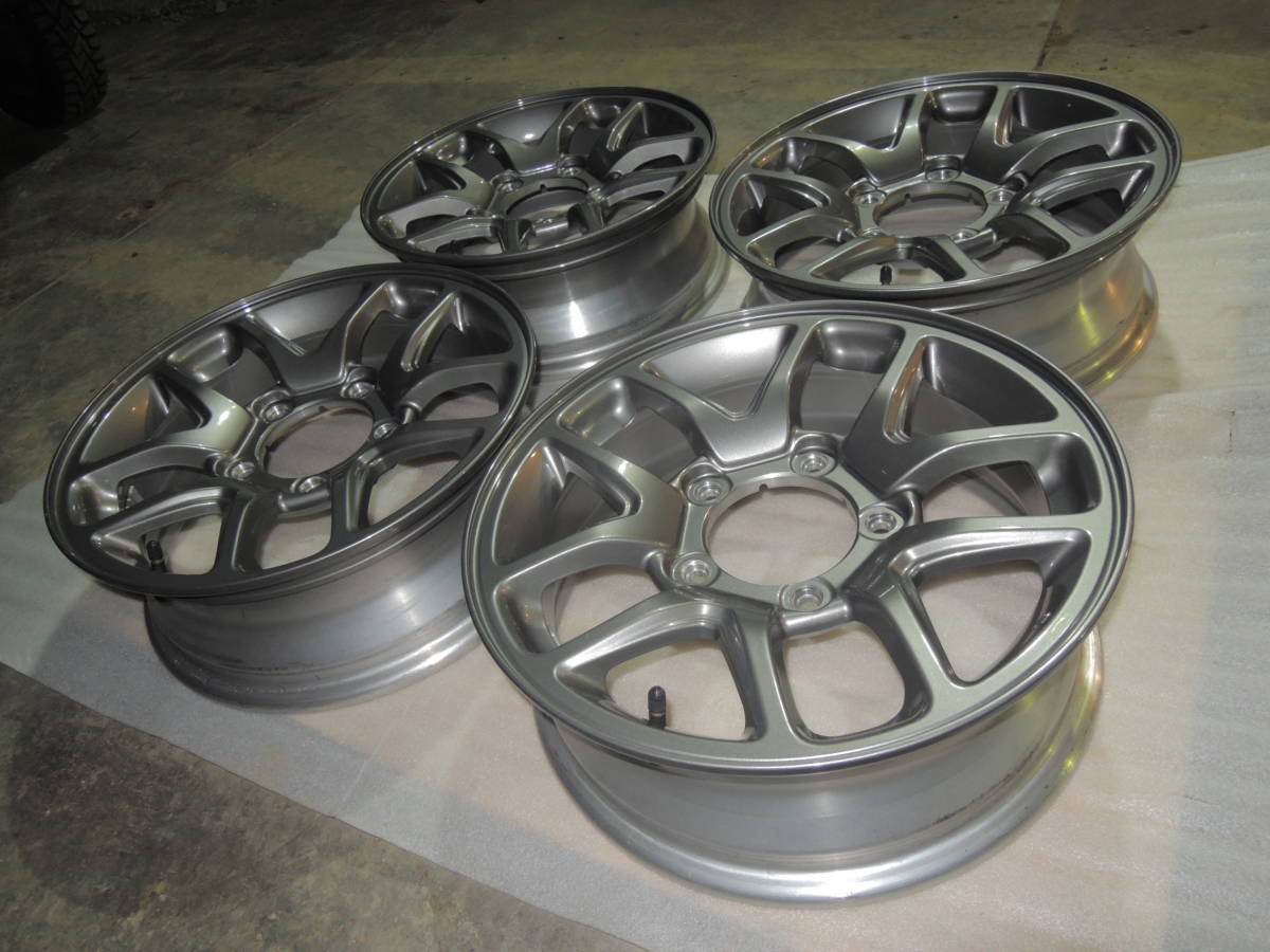 JB64 ジムニー XC 純正アルミホイール エンケイ 4本 中古 16インチ 