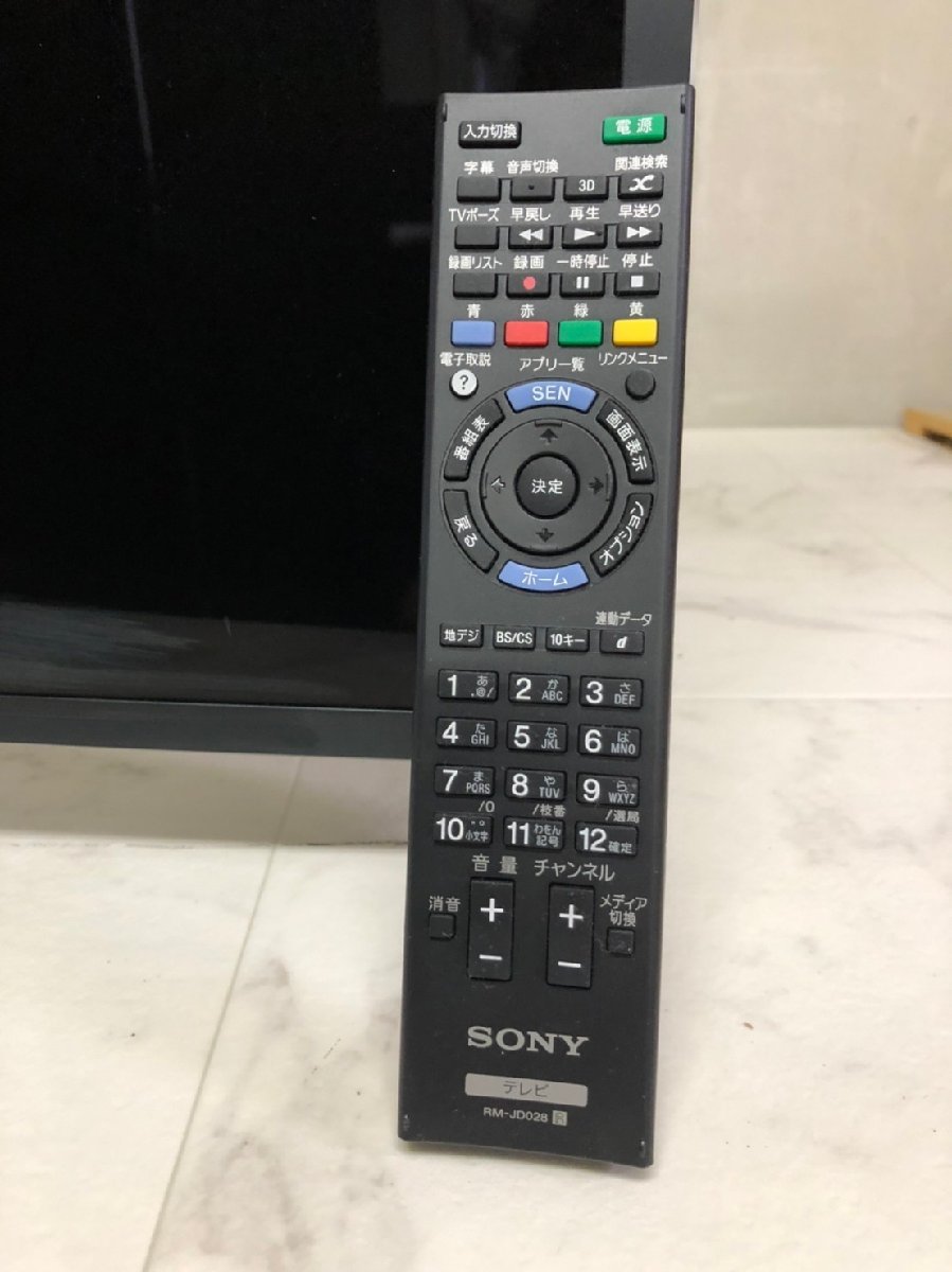 SG110840 SONY BRAVIA 液晶テレビ 55V型 KDL-55W920A 2014年 リモコン