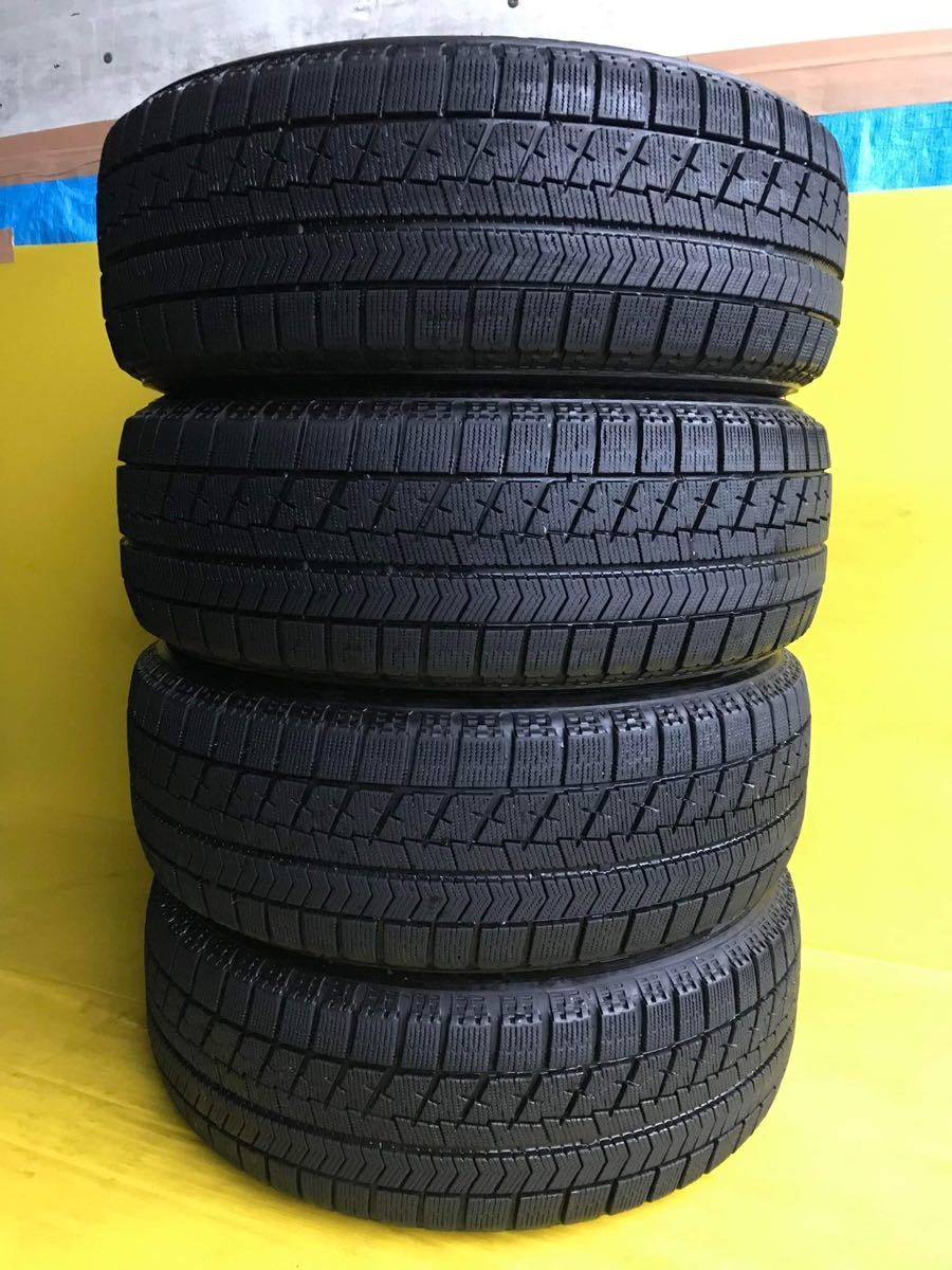 車 道内送料無料❗️155/65/14冬タイヤ☆ブリジストンVRX2バリ山