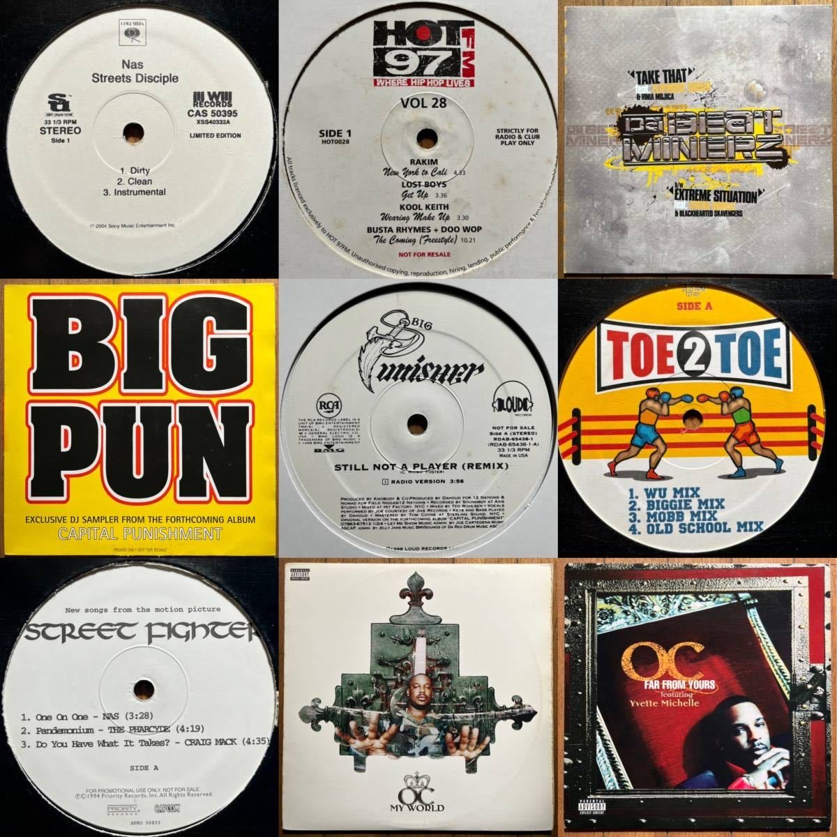 HIP HOP RAP レコード 1円スタート!! プロモ盤含む まとめて 90枚 0